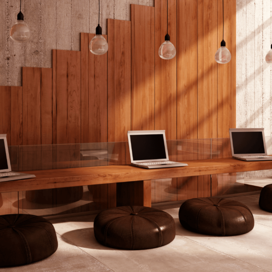 Không gian tuyệt vời và trang trí nội thất đẹp mắt