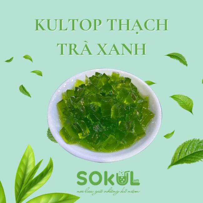 Sokul Kultop Thạch trà xanh - SOKUL Coffee | Sokul.vn